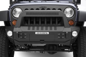 Jeep Wrangler Bumper - Go Rhino - Trailline - Textured Black - `07-`20